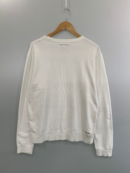 【中古品】【メンズ】 F.C.R.B エフシーレアルブリストル LOGO SWEATSHIRT FCRB-150004 ロゴスウェットシャツ トレーナー トップス 142-260623-yn-29-min サイズ：M カラー：ホワイト 万代Net店