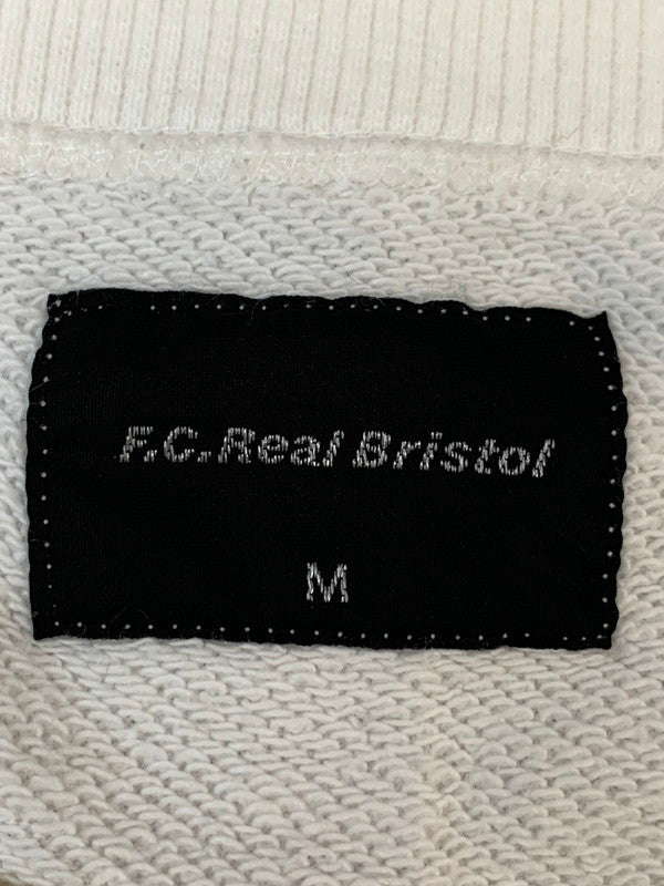 【中古品】【メンズ】 F.C.R.B エフシーレアルブリストル LOGO SWEATSHIRT FCRB-150004 ロゴスウェットシャツ トレーナー トップス 142-260623-yn-29-min サイズ：M カラー：ホワイト 万代Net店