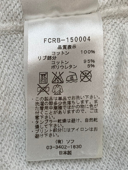 【中古品】【メンズ】 F.C.R.B エフシーレアルブリストル LOGO SWEATSHIRT FCRB-150004 ロゴスウェットシャツ トレーナー トップス 142-260623-yn-29-min サイズ：M カラー：ホワイト 万代Net店