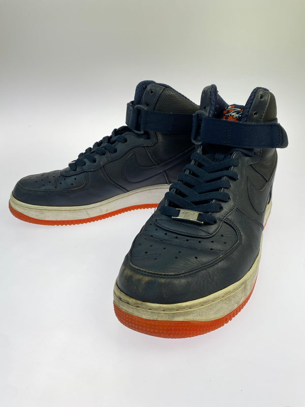 【中古品】【メンズ】 FUTURA×NIKE フューチュラ × ナイキ AIR FORCE 1 HIGH エアフォース1 ハイ "BE TRUE SYRACUSE" 386161-441 靴 シューズ スニーカー 160-260624-hu-06-min サイズ：28.0cm US]10 カラー：ネイビー 万代Net店