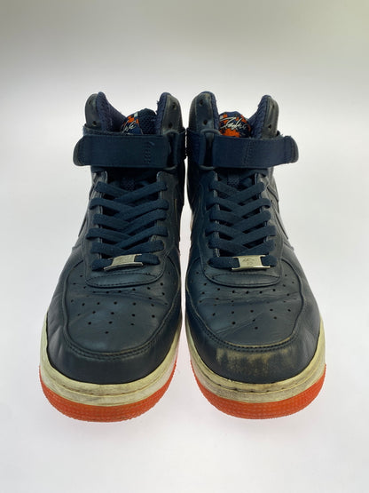 【中古品】【メンズ】 FUTURA×NIKE フューチュラ × ナイキ AIR FORCE 1 HIGH エアフォース1 ハイ "BE TRUE SYRACUSE" 386161-441 靴 シューズ スニーカー 160-260624-hu-06-min サイズ：28.0cm US]10 カラー：ネイビー 万代Net店