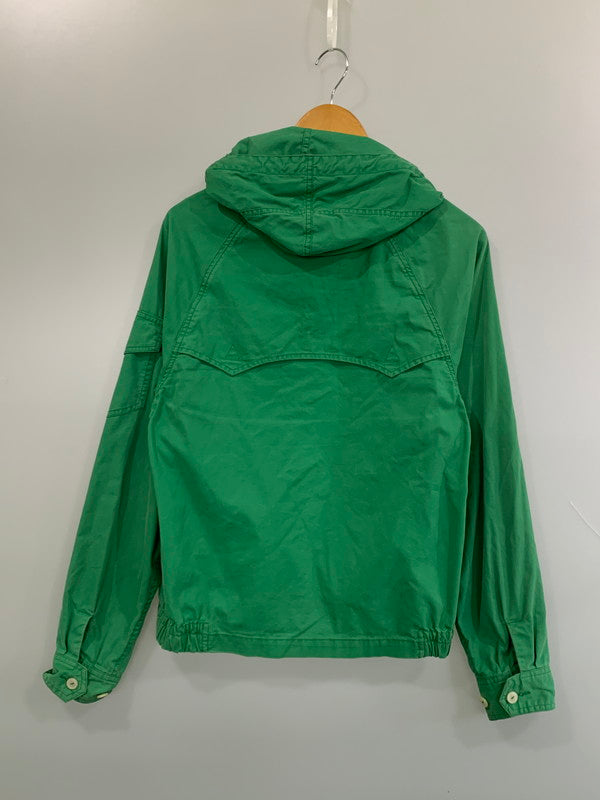 【現状渡し品】【メンズ/レディース】 POLO RALPH LAUREN ポロラルフローレン ZIP UP HOODED JACKET ジップアップフーディージャケット ライトアウター 147-260623-yn-31-min サイズ：S/P カラー：グリーン 万代Net店