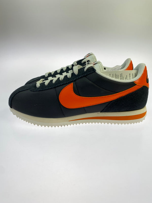 【中古美品】【メンズ】 NIKE ナイキ CORTEZ TEXTILE コルテッツ テキスタイル "BLACK SAIL MUSLIN SAFETY ORANGE" HF0263-003 靴 スニーカー シューズ 160-260624-hu-03-min サイズ：25.5cm US7.5 カラー：ブラック/セイル/モスリン/セーフティオレンジ 万代Net店