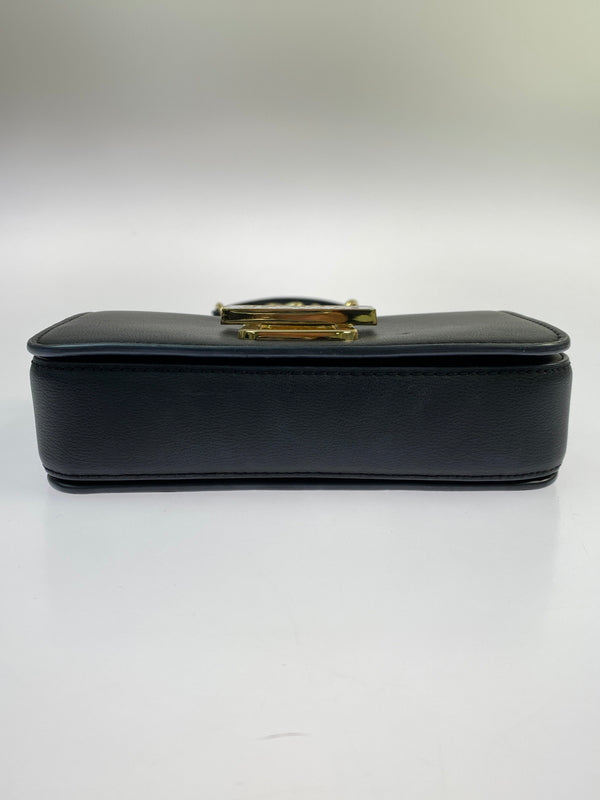【中古品】【レディース】 VERSACE JEANS COUTURE ヴェルサーチェ ジーンズ クチュール SHOULDER BAG ショルダーバッグ カバン 180-260625-jt-04-min カラー：ブラック 万代Net店