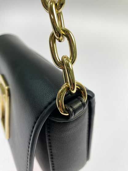 【中古品】【レディース】 VERSACE JEANS COUTURE ヴェルサーチェ ジーンズ クチュール SHOULDER BAG ショルダーバッグ カバン 180-260625-jt-04-min カラー：ブラック 万代Net店