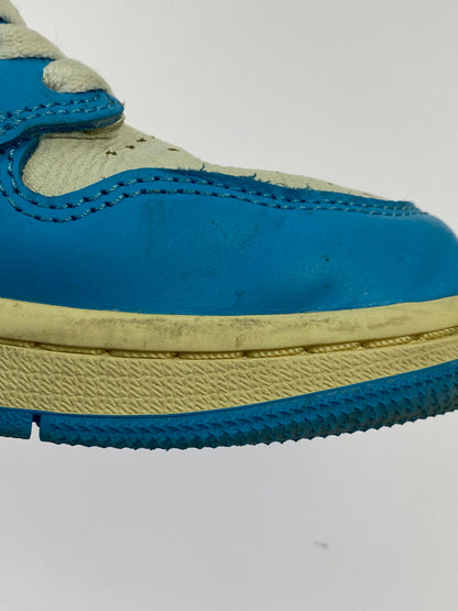 【中古品】【メンズ】 NIKE ナイキ AIR JORDAN 1 RETRO HIGH OG エアジョーダン1 レトロ ハイ OG "UNC REIMAGINED" DZ5485-402 靴 シューズ スニーカー 160-260624-hu-05-min サイズ：27.0cm US9 カラー：ライトブルー/ホワイト 万代Net店