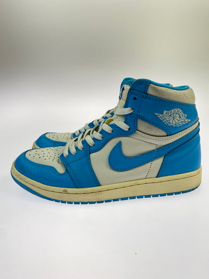 【中古品】【メンズ】 NIKE ナイキ AIR JORDAN 1 RETRO HIGH OG エアジョーダン1 レトロ ハイ OG "UNC REIMAGINED" DZ5485-402 靴 シューズ スニーカー 160-260624-hu-05-min サイズ：27.0cm US9 カラー：ライトブルー/ホワイト 万代Net店