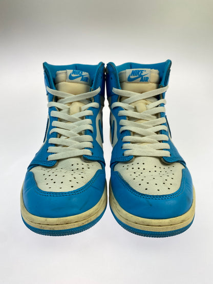 【中古品】【メンズ】 NIKE ナイキ AIR JORDAN 1 RETRO HIGH OG エアジョーダン1 レトロ ハイ OG "UNC REIMAGINED" DZ5485-402 靴 シューズ スニーカー 160-260624-hu-05-min サイズ：27.0cm US9 カラー：ライトブルー/ホワイト 万代Net店