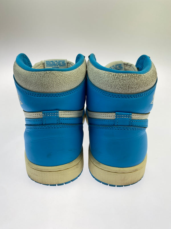 【中古品】【メンズ】 NIKE ナイキ AIR JORDAN 1 RETRO HIGH OG エアジョーダン1 レトロ ハイ OG "UNC REIMAGINED" DZ5485-402 靴 シューズ スニーカー 160-260624-hu-05-min サイズ：27.0cm US9 カラー：ライトブルー/ホワイト 万代Net店