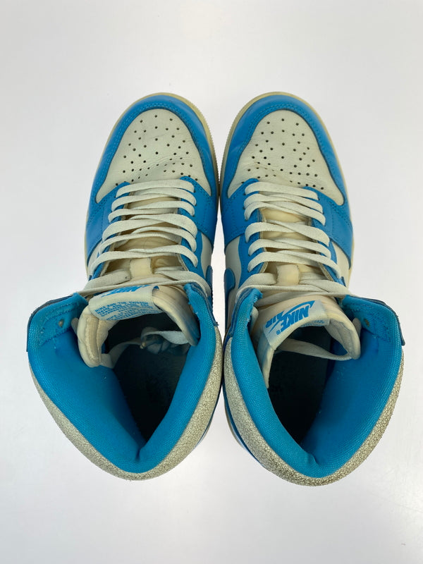 【中古品】【メンズ】 NIKE ナイキ AIR JORDAN 1 RETRO HIGH OG エアジョーダン1 レトロ ハイ OG "UNC REIMAGINED" DZ5485-402 靴 シューズ スニーカー 160-260624-hu-05-min サイズ：27.0cm US9 カラー：ライトブルー/ホワイト 万代Net店