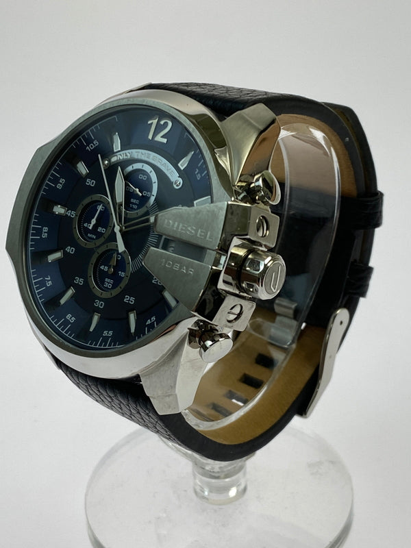 【中古品】【メンズ】 DIESEL ディーゼル クロノグラフ 腕時計 DZ-4423 メンズ ウォッチ 198-260624-hu-21-min カラー：ネイビー/シルバー/ブラック 万代Net店