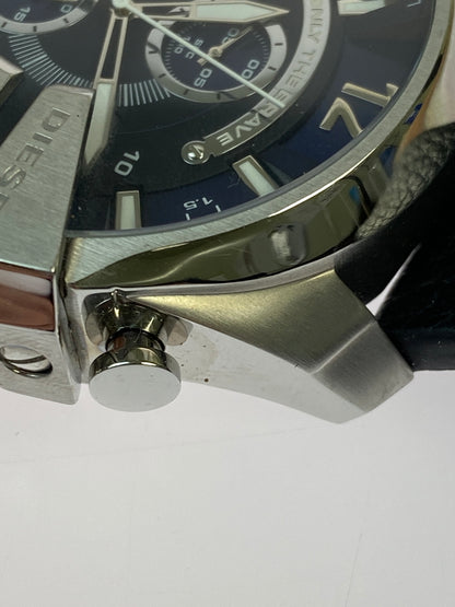 【中古品】【メンズ】 DIESEL ディーゼル クロノグラフ 腕時計 DZ-4423 メンズ ウォッチ 198-260624-hu-21-min カラー：ネイビー/シルバー/ブラック 万代Net店