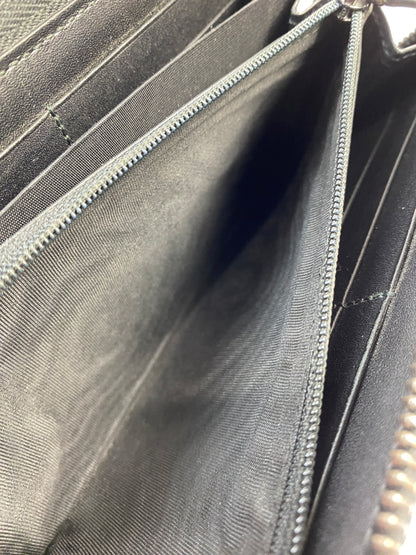 【中古品】【メンズ/レディース】 GUCCI グッチ シマ ラウンドファスナー 長財布 307987・2091 財布 ウォレット 181-260624-hu-14-min カラー：ブラック 万代Net店