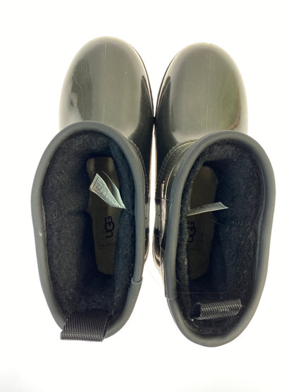 【中古品】【レディース】 UGG アグ CLASSIC CLEAR MINI BOOTS クラシッククリアブーツミニ 1113190 靴 レインブーツ レディース 167-260624-hu-07-min サイズ：24.0cm US7 カラー：ブラック 万代Net店