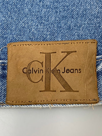 【中古品】【メンズ】 CALVIN KLEIN JEANS カルバンクラインジーンズ DENIM JACKET デニムジャケット ライトアウター 141-260623-yn-34-min サイズ：L カラー：インディゴ 万代Net店