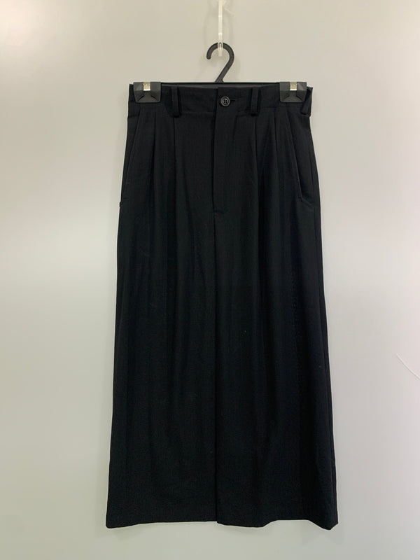 【中古品】【レディース】 Y'S ワイズ 2TUCK SKIRT ツータック スカート 171-260625-hu-27-min カラー：ブラック 万代Net店