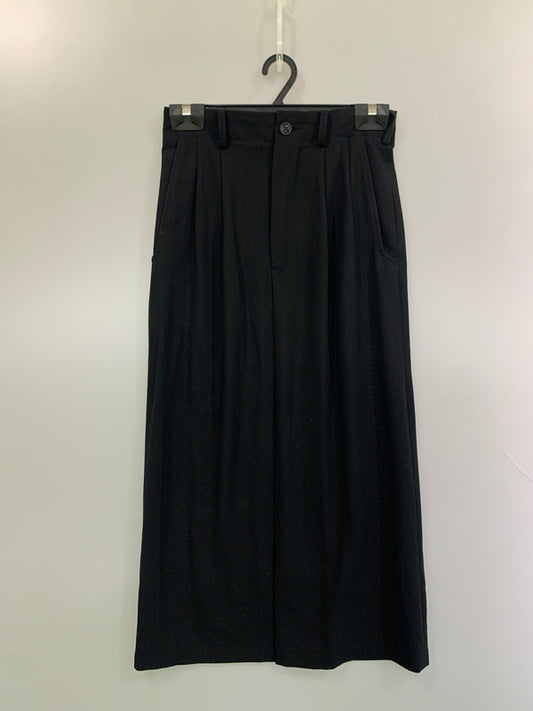 【中古品】【レディース】 Y'S ワイズ 2TUCK SKIRT ツータック スカート 171-260625-hu-27-min カラー：ブラック 万代Net店