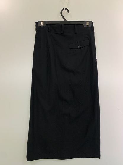 【中古品】【レディース】 Y'S ワイズ 2TUCK SKIRT ツータック スカート 171-260625-hu-27-min カラー：ブラック 万代Net店