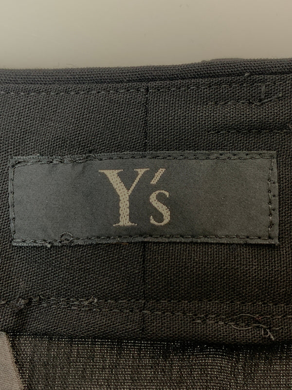 【中古品】【レディース】 Y'S ワイズ 2TUCK SKIRT ツータック スカート 171-260625-hu-27-min カラー：ブラック 万代Net店