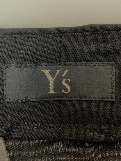 【中古品】【レディース】 Y'S ワイズ 2TUCK SKIRT ツータック スカート 171-260625-hu-27-min カラー：ブラック 万代Net店