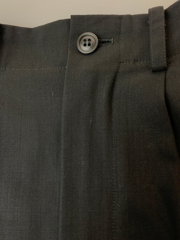 【中古品】【レディース】 Y'S ワイズ 2TUCK SKIRT ツータック スカート 171-260625-hu-27-min カラー：ブラック 万代Net店