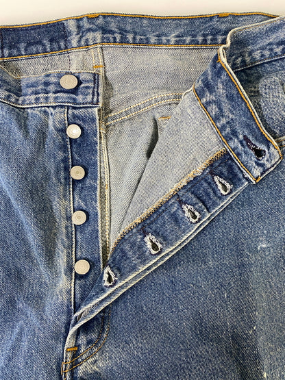 【中古品】【メンズ】 LEVI'S リーバイス 501XX DENIM PANTS 501-0000 653刻印 USA製 94年9月製造 デニムパンツ ボトムス 157-260623-yn-13-min サイズ：W44 L32 カラー：インディゴ 万代Net店