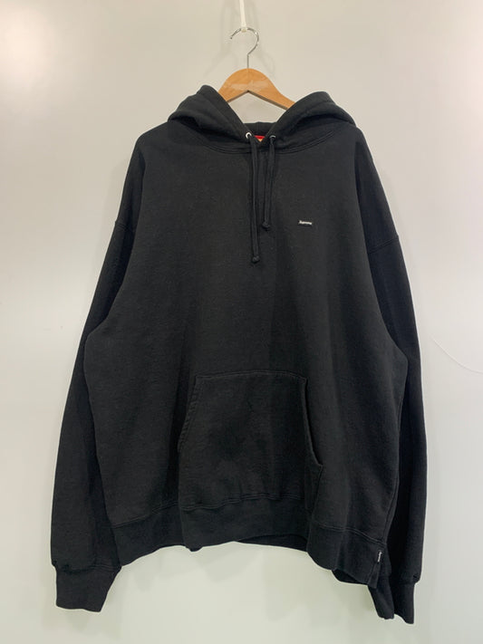 【中古品】【メンズ】 SUPREME シュプリーム SMALL BOX LOGO HOODED SWEATSHIRT スモール ボックスロゴ フーデッド スウェットシャツ パーカー トップス 149-260622-yn-12-min サイズ：XXL カラー：ブラック 万代Net店