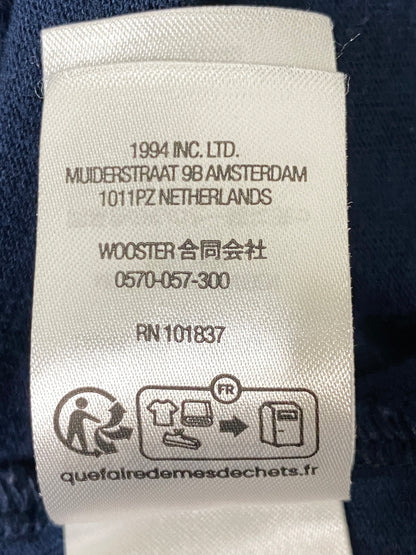 【中古品】【メンズ】 SUPREME シュプリーム SMALL BOX LOGO L/S TEE スモールボックスロゴロングスリーブTシャツ 長袖Tシャツ トップス 149-260623-yn-09-min サイズ：L カラー：ネイビー 万代Net店