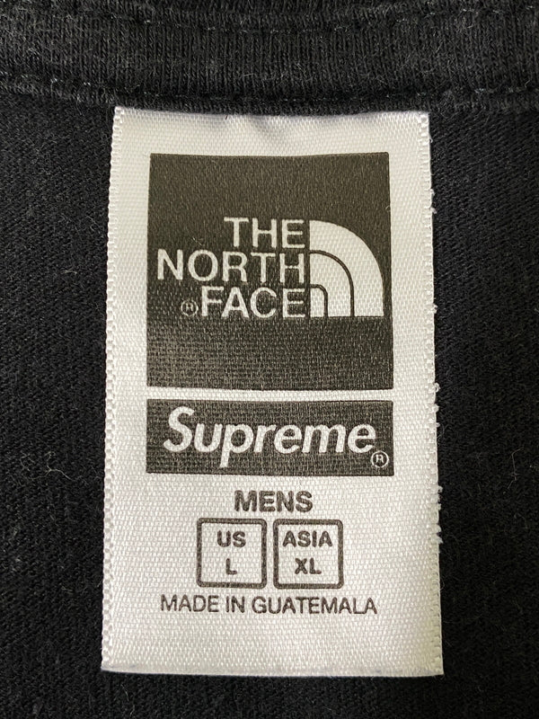 【現状渡し品】【メンズ】 SUPREME シュプリーム × THE NORTH FACE 22SS BANDANA S/S TEE NT02209I ザノースフェイス バンダナショートスリーブTシャツ 半袖Tシャツ トップス 149-260623-yn-08-min サイズ：XL カラー：ブラック 万代Net店