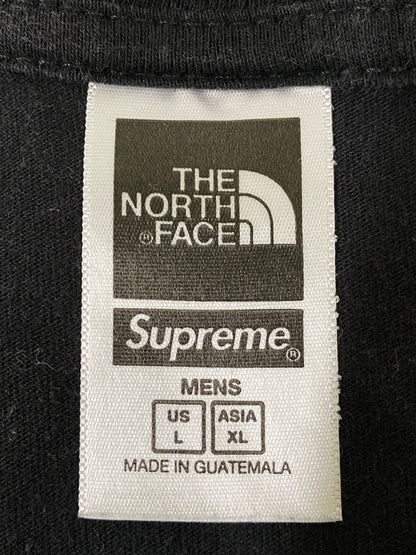 【現状渡し品】【メンズ】 SUPREME シュプリーム × THE NORTH FACE 22SS BANDANA S/S TEE NT02209I ザノースフェイス バンダナショートスリーブTシャツ 半袖Tシャツ トップス 149-260623-yn-08-min サイズ：XL カラー：ブラック 万代Net店