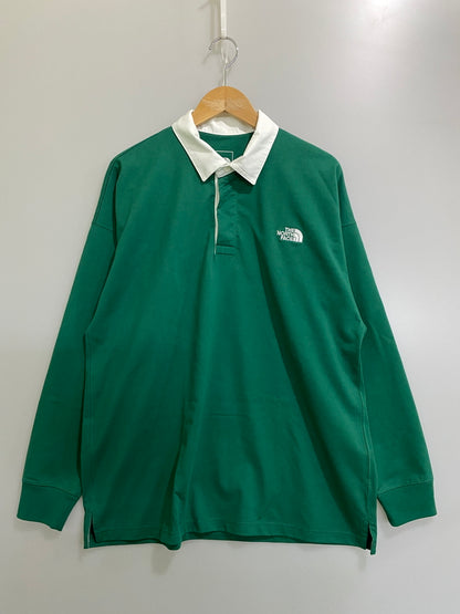 【中古品】【メンズ】 THE NORTH FACE ザ ノース フェイス L/S RUGGER SHIRT NT82437 ロングスリーブ ラガーシャツ 長袖 トップス 144-260623-yn-06-min サイズ：M カラー：グリーン 万代Net店