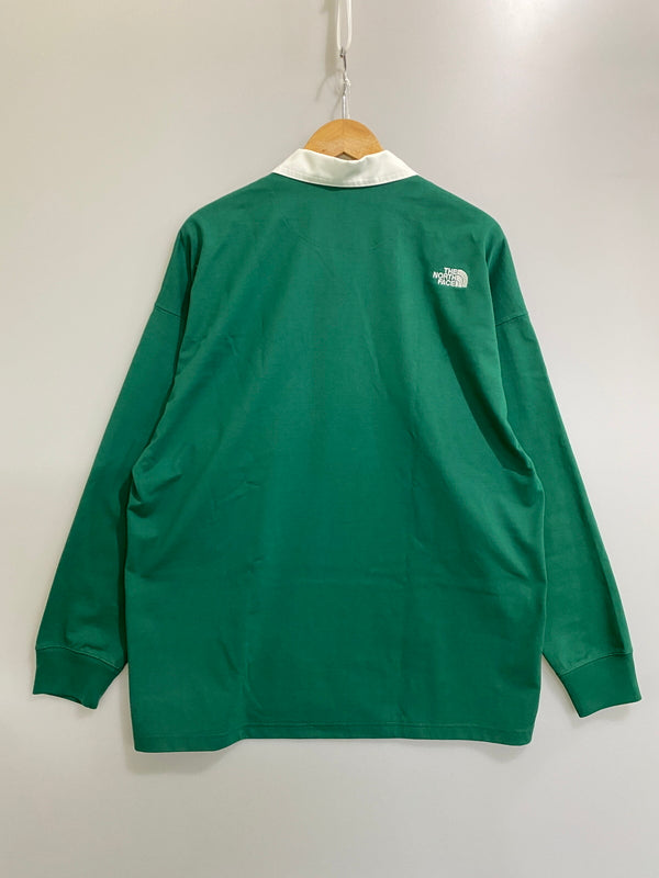【中古品】【メンズ】 THE NORTH FACE ザ ノース フェイス L/S RUGGER SHIRT NT82437 ロングスリーブ ラガーシャツ 長袖 トップス 144-260623-yn-06-min サイズ：M カラー：グリーン 万代Net店
