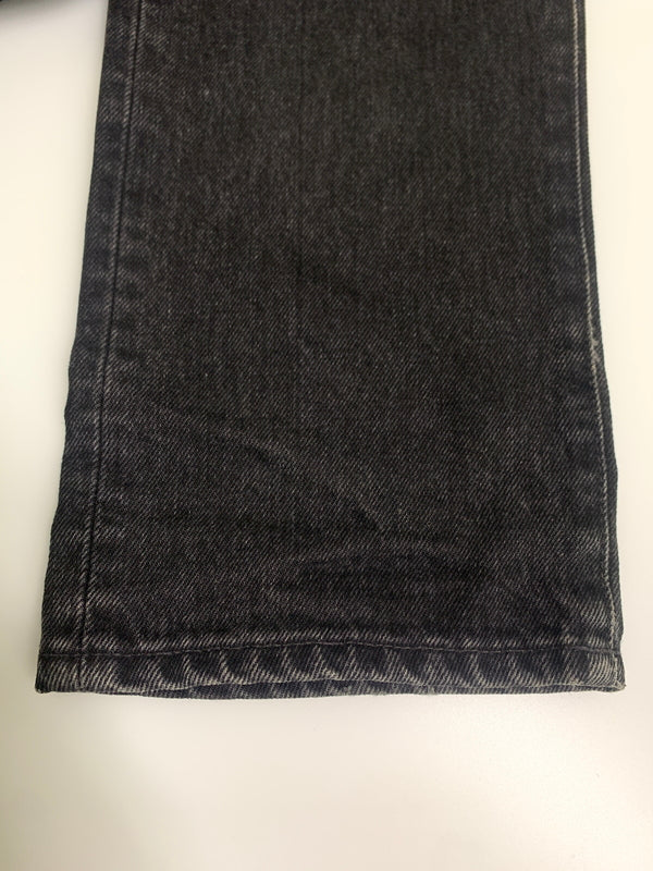 【中古品】【メンズ】 SUPREME シュプリーム STRAIGHT BLACK DENIM PANTS ストレート ブラック デニムパンツ ボトムス 149-260622-yn-03-min サイズ：30 カラー：ブラック 万代Net店