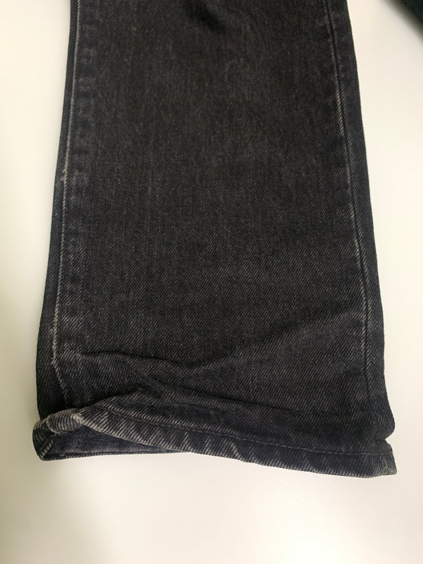 【中古品】【メンズ】 SUPREME シュプリーム STRAIGHT BLACK DENIM PANTS ストレート ブラック デニムパンツ ボトムス 149-260622-yn-03-min サイズ：30 カラー：ブラック 万代Net店