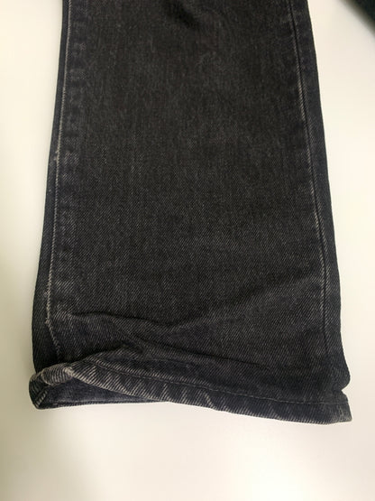 【中古品】【メンズ】 SUPREME シュプリーム STRAIGHT BLACK DENIM PANTS ストレート ブラック デニムパンツ ボトムス 149-260622-yn-03-min サイズ：30 カラー：ブラック 万代Net店