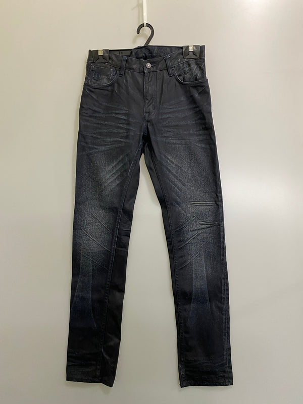 【中古品】【メンズ】 BILLIONAIRE BOYS CLUB ビリオネアボーイズクラブ DENIM PANTS コーティング加工 デニムパンツ ボトムス 153-260623-yn-14-min サイズ：30 カラー：インディゴ 万代Net店