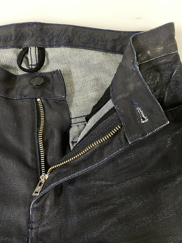 【中古品】【メンズ】 BILLIONAIRE BOYS CLUB ビリオネアボーイズクラブ DENIM PANTS コーティング加工 デニムパンツ ボトムス 153-260623-yn-14-min サイズ：30 カラー：インディゴ 万代Net店