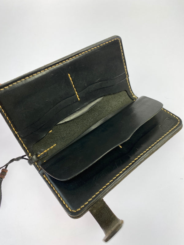 【中古品】【メンズ】 TENJIN WORKS 天神ワークス LW06 LONG WALLET 長財布 財布 200-260625-jt-10-min カラー：ブラック 万代Net店