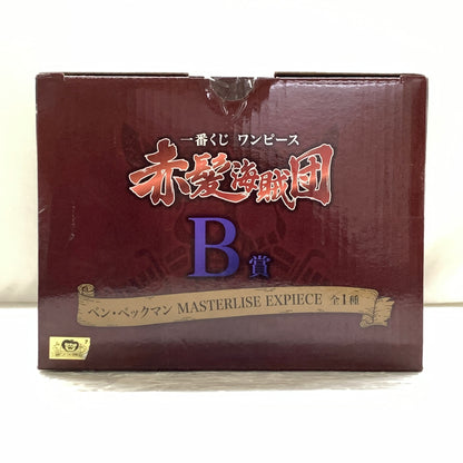 【中古品】 一番くじ ワンピース 赤髪海賊団 B賞 ベン・ベックマン MASTERLISE EXPIECE バンダイナムコ フィギュア 047-260924-em-23-min 万代Net店