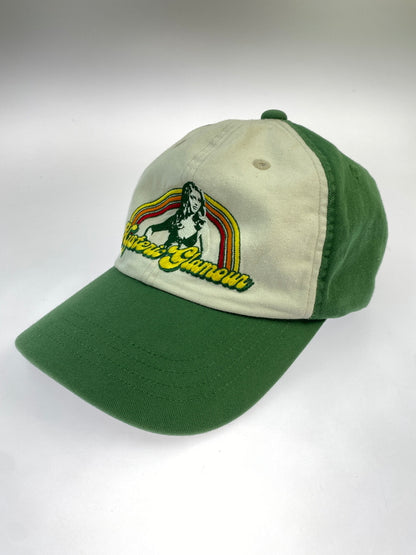 【中古品】【メンズ】 HYSTERIC GLAMOUR ヒステリックグラマー HG RAINBOW CAP エイチジー レインボー キャップ 02251QH06 帽子 185-260624-hu-09-min サイズ：FREE カラー：グリーン/ホワイト 万代Net店