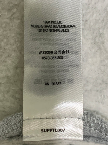 【中古品】【メンズ】 SUPREME シュプリーム RAISED EMBROIDERY SWEATPANT レイズド エンブロイダリー スウェットパンツ 刺繍 ボトムス 149-260622-yn-02-min サイズ：L カラー：グレー 万代Net店