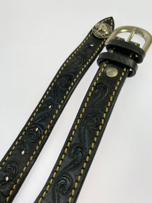 【中古品】【メンズ】 SAAD サード EAGLE LEATHER SHOULDER BAG イーグル レザー ショルダーバッグ カバン 188-260625-jt-06-min カラー：ブラック 万代Net店
