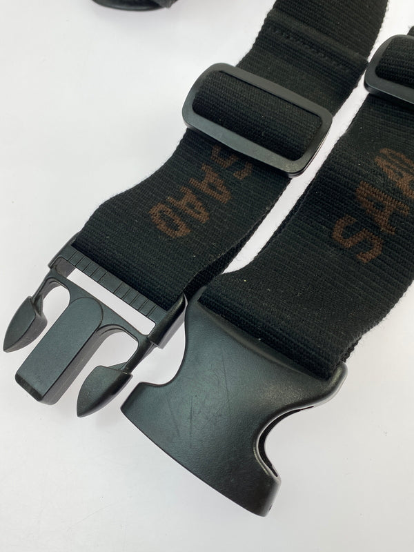 【中古品】【メンズ】 SAAD サード LOGO SHOULDER BAG ロゴ ショルダーバッグ カバン 188-260625-jt-07-min カラー：ブラック 万代Net店