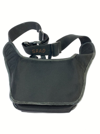 【中古品】【メンズ】 SAAD サード LOGO SHOULDER BAG ロゴ ショルダーバッグ カバン 188-260625-jt-07-min カラー：ブラック 万代Net店