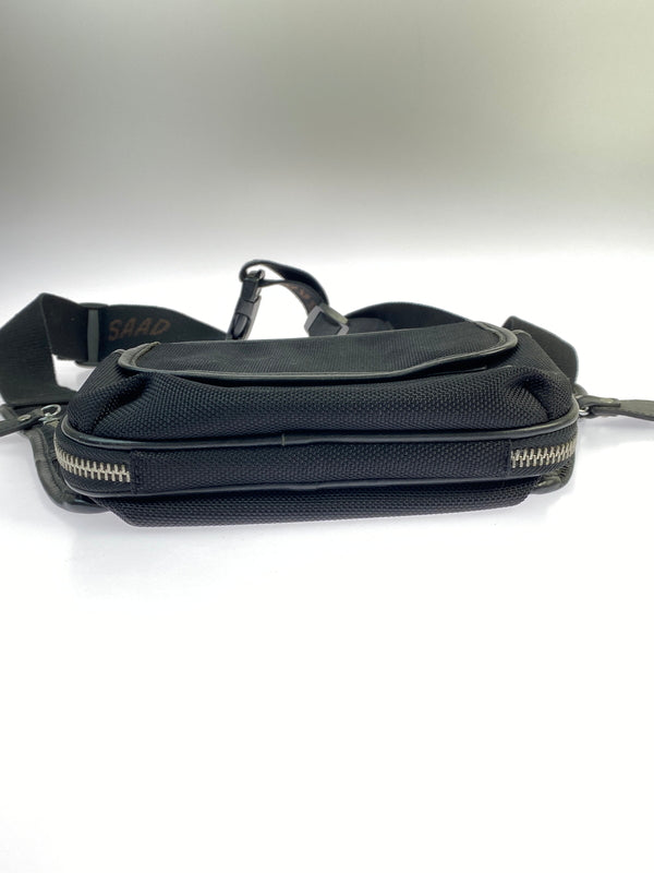 【中古品】【メンズ】 SAAD サード LOGO SHOULDER BAG ロゴ ショルダーバッグ カバン 188-260625-jt-07-min カラー：ブラック 万代Net店