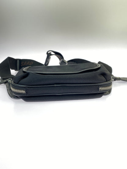 【中古品】【メンズ】 SAAD サード LOGO SHOULDER BAG ロゴ ショルダーバッグ カバン 188-260625-jt-07-min カラー：ブラック 万代Net店
