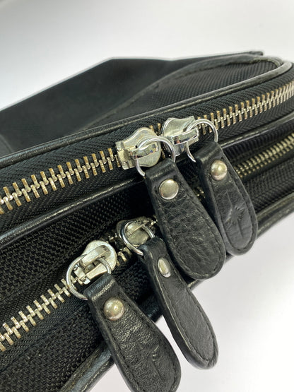 【中古品】【メンズ】 SAAD サード LOGO SHOULDER BAG ロゴ ショルダーバッグ カバン 188-260625-jt-07-min カラー：ブラック 万代Net店