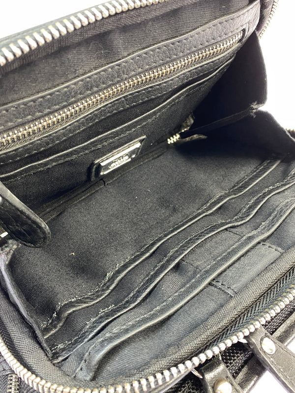 【中古品】【メンズ】 SAAD サード LOGO SHOULDER BAG ロゴ ショルダーバッグ カバン 188-260625-jt-07-min カラー：ブラック 万代Net店