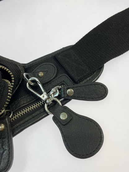 【中古品】【メンズ】 SAAD サード LOGO SHOULDER BAG ロゴ ショルダーバッグ カバン 188-260625-jt-07-min カラー：ブラック 万代Net店