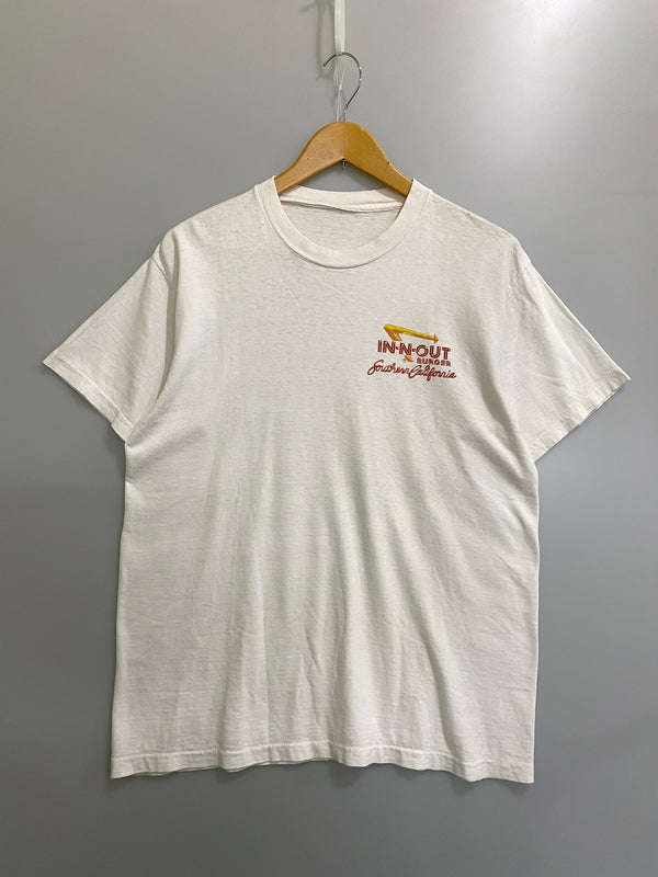 【現状渡し品】【メンズ】 IN N OUT BURGER インアンドアウトバーガー 90's SOUTHERN CALIFORNIA TEE 90年代 ショートスリーブTシャツ 半袖Tシャツ トップス 146-260623-yn-12-min サイズ：表記なし 下記参照 カラー：ホワイト 万代Net店